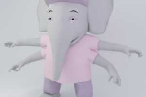 Модель эволюционировавшего слоника Денди