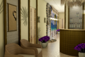 Спа салон, коридор и комната отдыха
