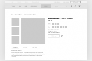 Страница товара магазина "Classy Shie"