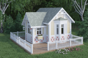 Игровой дом для детей 4-6 лет