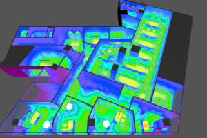 Расчет Dialux центральный офис МКБ-Капитал