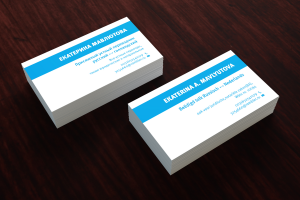 Визитка для переводчика