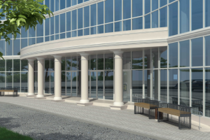 Торговый центр Гагры (эскизный и рабочий проекты)