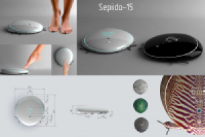 Робот-пылесос со сменным корпусом