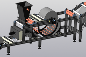 Машина формирования многослойного фильтр-полотна