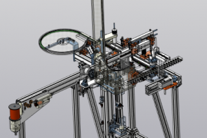 Машина для сборки УЗ датчиков