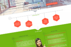 Landing-page клининг