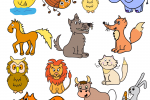 Набор детских картинок