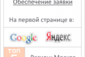 Обеспечение заявки