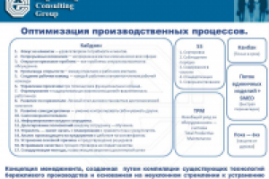 Оптимизация производственных процессов