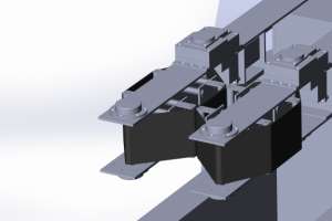 Модель модернизации станка для склейки книг