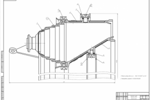 Чертеж жаровой трубы
