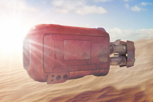 Ray's speeder - fan art