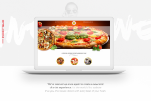 Сайт по доставке еды