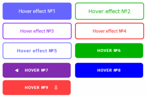 Анимированные кнопки на CSS