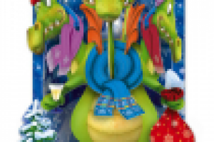 сложнотехническая открытка в год Дракона