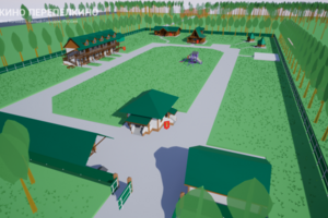 Виртуальный интерактивный 3D-макет Парка отдыха