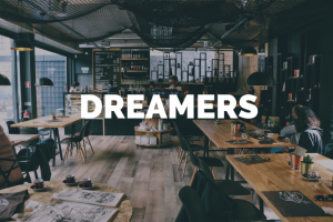 Сайт сети кофейн "Dreamers"