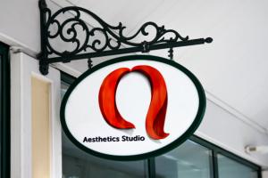 Логотип для студии красоты "Aesthetics Studio"