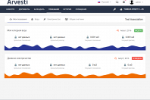 ARVESTI - система для подачи показателей счетчиков в ТСЖ / УК