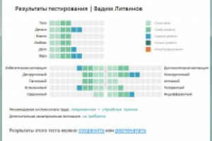 Электронное тестирование на уровень мотивации
