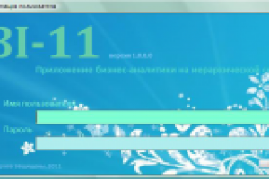 Система бизнес-аналитики на сети фреймов BI-11