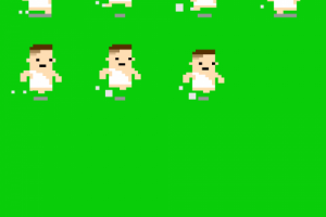 [8-bit] Анимация для Unity [Бег древнего грека]