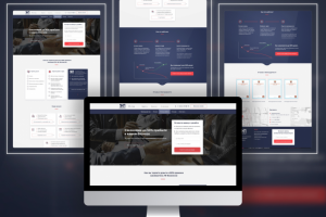 Лендинг для консалтинг компании