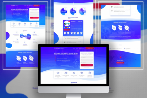 Редизайн лендинга по продаже гироскутеров