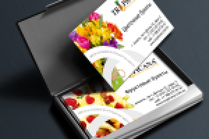 логотип и визитка Фруктовые букеты