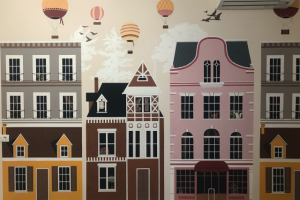 Роспись в детской комнате