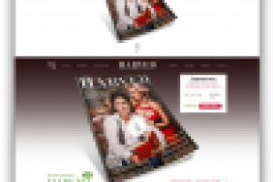 [Корпоративный сайт] [Женская тематика] Онлайн журнал "Harved"