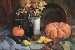 Осенний натюрморт. Акрил