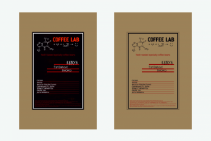 Этикетка для кофе