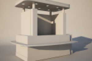 Макет торговой точки