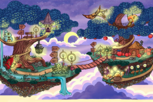 Локация "Волшебный лес"