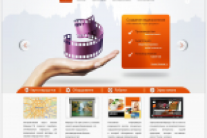 Разработка сайта для телекомпании Маршрут ТВ ( 2-ая илюстрация )