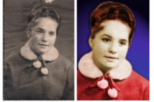 Реставрация портретного снимка