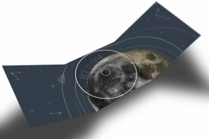 Дизайн обложки диска "Все о Луне"