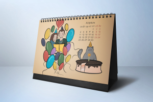 Иллюстрация для календаря