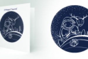 Серия  иллюстраций Эвенской открытки