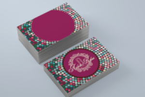 Визитки для ведущей праздников "Любовь Кебш"