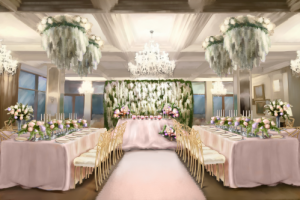 Декор свадебного банкета