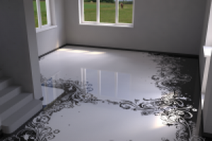 рисунок наливного пола