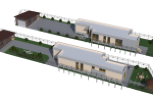 2 варианта организации дворового пространства