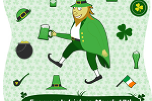 Иллюстрация на тему «День святого Патрика»