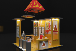 Выставочный стенд компании SIKA