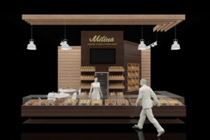 Выставочный стенд компании MILINA