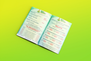 Прайс лист для студии йоги