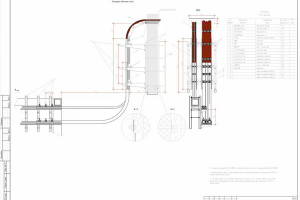 Детализация узла из проекта электроснабжения насосной станции